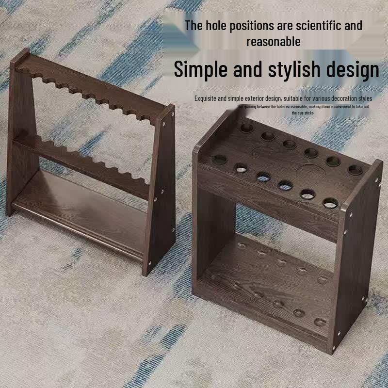 Dà Táng Yù Floor-Standing Billiard Cue & Fishing Rod Rack