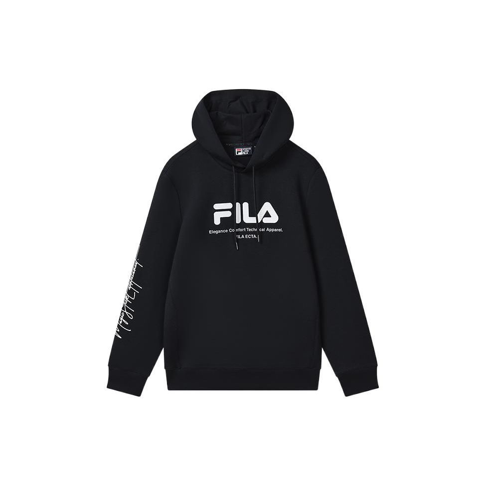 Fila Толстовка с капюшоном и логотипом Letter Print, мужская, легендарная, синяя, F11M319206F-NV