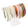 Acrylic Headband Holder Rack Detachable Hair Accessory Bar Necklace Bracelet Display Stand