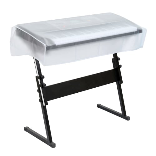 Waterproof, Dustproof, and Stain-resistant Electronic Piano Keyboard Cover with Translucent Visibility (fits 61 Keyboards)
