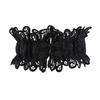 Пояс-корсет Вышивка Кружево Цветок Шнуровка Широкие Поля Пояс на Талию Регулируемая Длина Платья