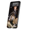 Bungo Stray Dogs Double Black Cover Phone Case For Samsung Galaxy Z Flip 7 6 5 4 3 5G Flip7 Flip6 Flip5 Flip4 Flip3 Black Fundas
