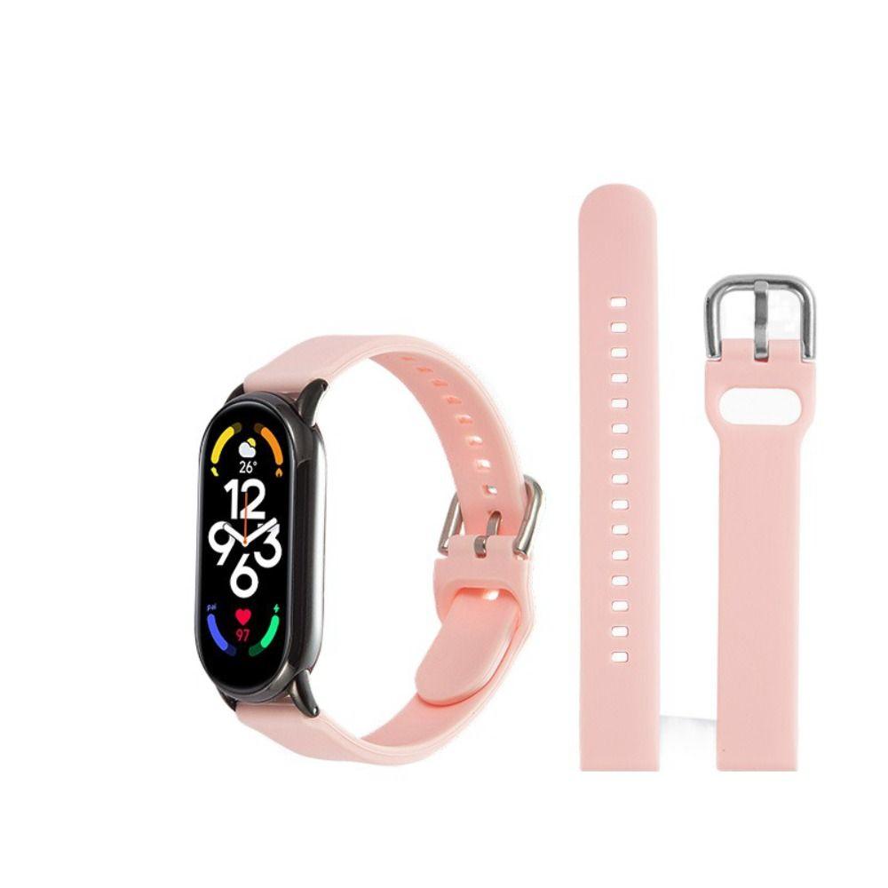 Часы-браслет Смарт-браслет Новый силиконовый ремешок для Mi Band 8