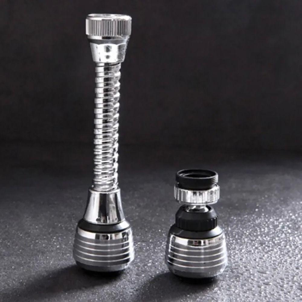 1Set Booster Nozzle Extender 360 Degree Faucet Anti Splash Head Universal Rotating Bubbler Dual Mode Water Saver Filter Nozzle
