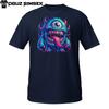 Hairy One-Eyed Monster T-Shirt | Crazy Tongue Creepy Cute Beast | Horror Tee