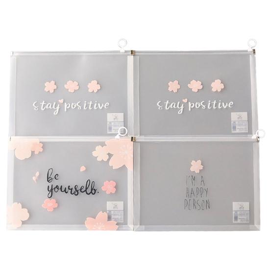 Полезная организация печати, экологически чистые водонепроницаемые сумки на молнии для документов, школьные принадлежности, сумки для хранения файлов