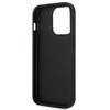 Etui do iPhone 14 Pro Karl Lagerfeld Saffiano Srebrne