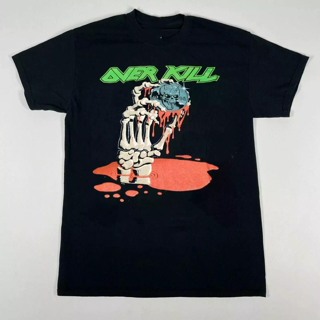 Collection Overkill Band Gift For Family Black T Shirt