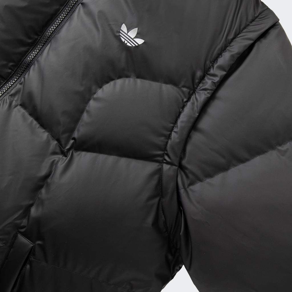 Adidas Оригинальная куртка-пуховик ADC 2 в 1 DJ M со съемным теплым спортивным капюшоном, мужская черная JW1367