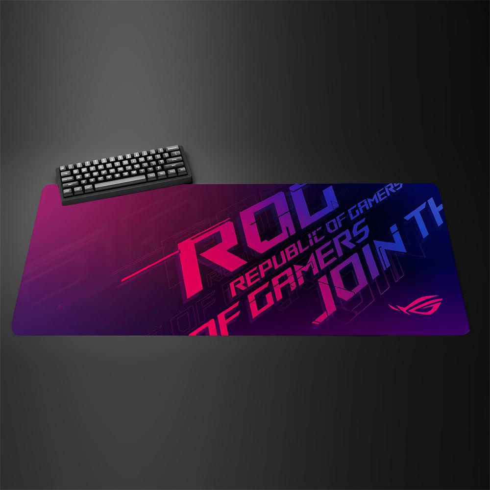 Коврик для мыши Asus Rog Аниме коврики для мыши Игровой коврик для компьютерного стола Ковер для мыши Компьютерные аксессуары Игровой коврик для мыши Скоростной резиновый коврик