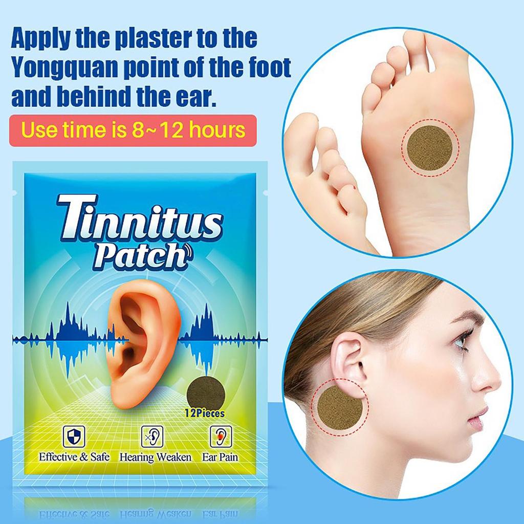 Tinnitus Patch To Dizziness Tinnitus Hearing Loss, Acupoint Patch Ear Health Patch