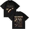The Smiths The Queen Is Dead Plus Size T-shirts with Short Sleeves 1980's Indie Morrissey T-shirt Men's Vintage Rock Band Tide