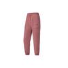 Li Ning Fitness Series Fleece Cuffed Loose Sports Long Pants Women Pants Pink AYKS014-2