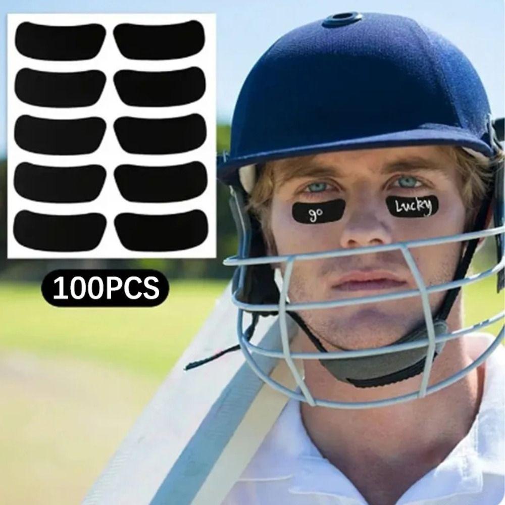 Football Strips Eye Strips Sports Under Eye Eyeblack Sticker Baseball Eye Stickers  Fans Decals