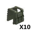 Военная Фигурка MOC Детали Строительных Блоков Жилет Снаряжение Советский Американский Солдат Шлем Кепка Набор Мини Кирпичный Конструктор Подарок K48