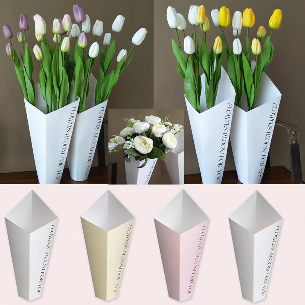 5pc DIY Flower Bundle Box Simple Bouquet Box Creative Flower Arrangement Box Party Supplies