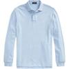 Polo Embroidered Pony Logo Long Sleeve Polo Shirt Men Tops Light-Blue MNPOKNI16821831-400
