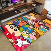 1pc Crayon Shinchan Adventure Carpet for Playroom Bedroom Living Room Sofa Home Decor,kids Game Area Rug Non-slip Floor Mat Y728129