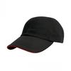 Result Headwear Pro Style Heavy Brushed Cotton Sandwich Peak Baseball Cap