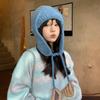 Теплая вязаная шерстяная шапка Ветрозащитная шапка Лэй Фэн Милая зимняя шапка Осень Зима