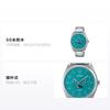 Casio СТАНДАРТНАЯ серия 50 метров водонепроницаемость кварцевый механизм стальной ремешок японские и корейские часы 40 мм мужские часы зеленый циферблат MTP-M300D-3AV