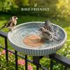 Copper Bird Bath Cleaner Disc Metal Water Purification Disk for Outdoor Garden Bird Bowl Fountain Basin Patio Yard Accessories