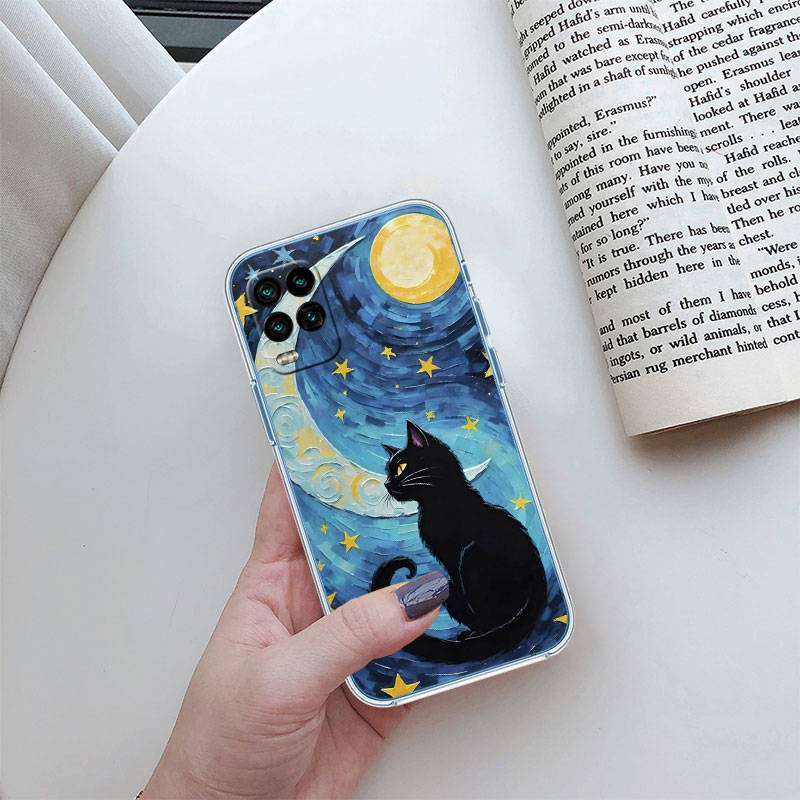 JO9 Cat Kitten Meow Phone Case for Motorola G34 G32 G31 G14 G84 G62 E32 G24 G72 G71 G73 G85 G200 G60S G60 G52 G51 G50 G42 G41 G32 G30