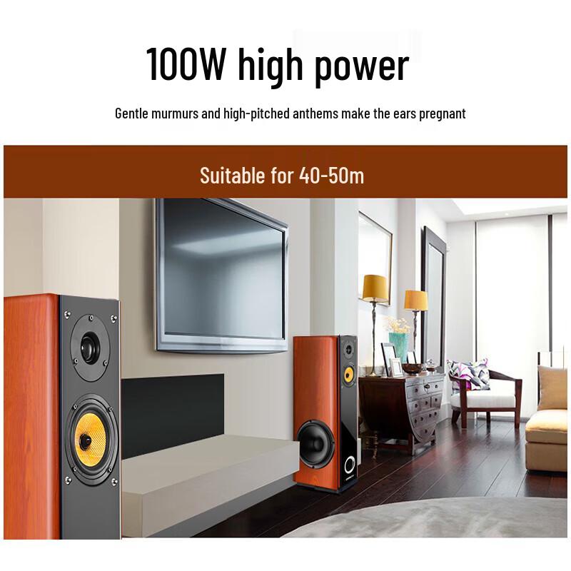 HYUNDAI 318-90 Двухполосная 3-полосная акустическая система KTV для домашнего кинотеатра с 8-дюймовыми динамиками