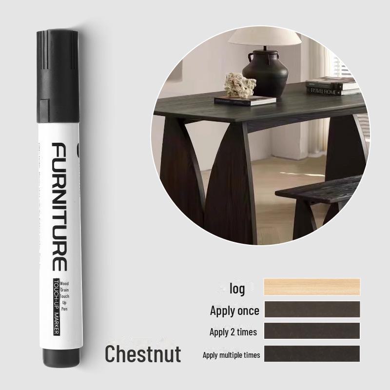 Маркер для ремонта мебели с текстурой дерева от царапин
