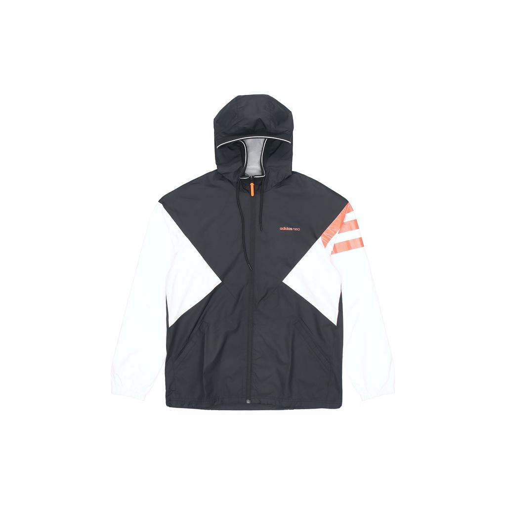 Adidas Neo Casual Sports Jacket Men Outerwear Black GG3448