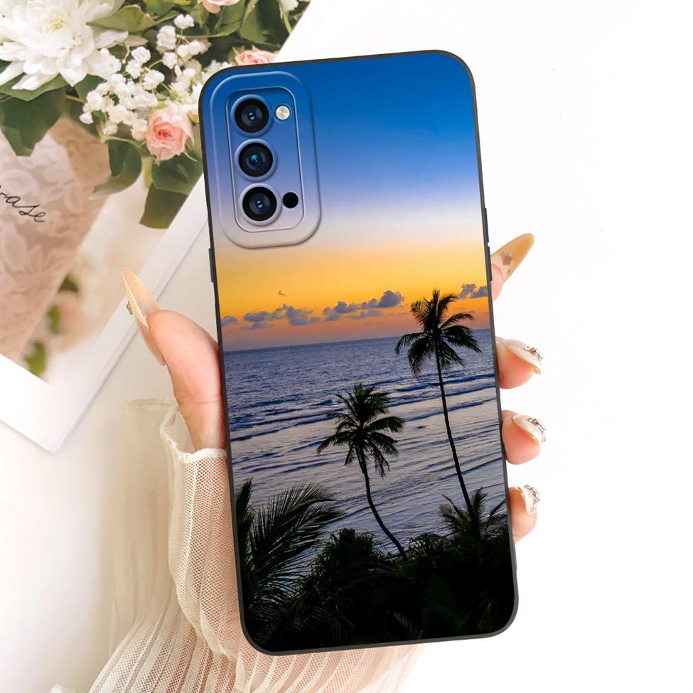 Casing For Oppo Reno4 5G Cover Fashion Cartoon Cute Funny Painted Silicone Phone Case For Oppo CPH2091 PDPM00 PDPT00
