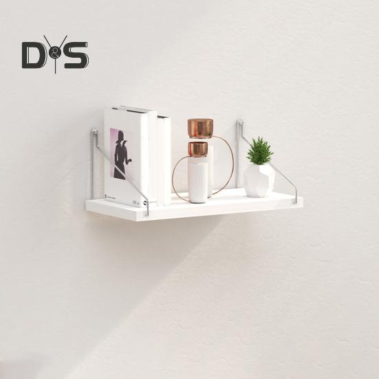 Настенный стеллаж для хранения вещей, большая демонстрационная полка, прочная, несущая, простая в сборке, универсальная плавающая полка для домашнего декора