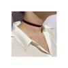 Light Brown Velvet Collar Necklace