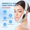 Electric V-Face Lifter Facial Massage Belt Double Chin Remover LED 5 Modes Firming Beauty Device with Remote Control Skin Care
