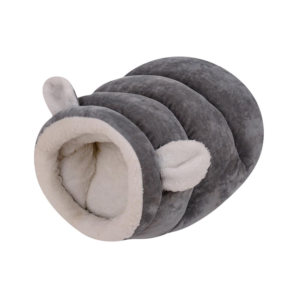 Кровать для кошки Зимняя теплая спальный мешок для кошки Толстая теплая кровать для питомца
