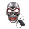 Halloween Glowing for Adults - Scary Light Up Face for Costume Party and Events
