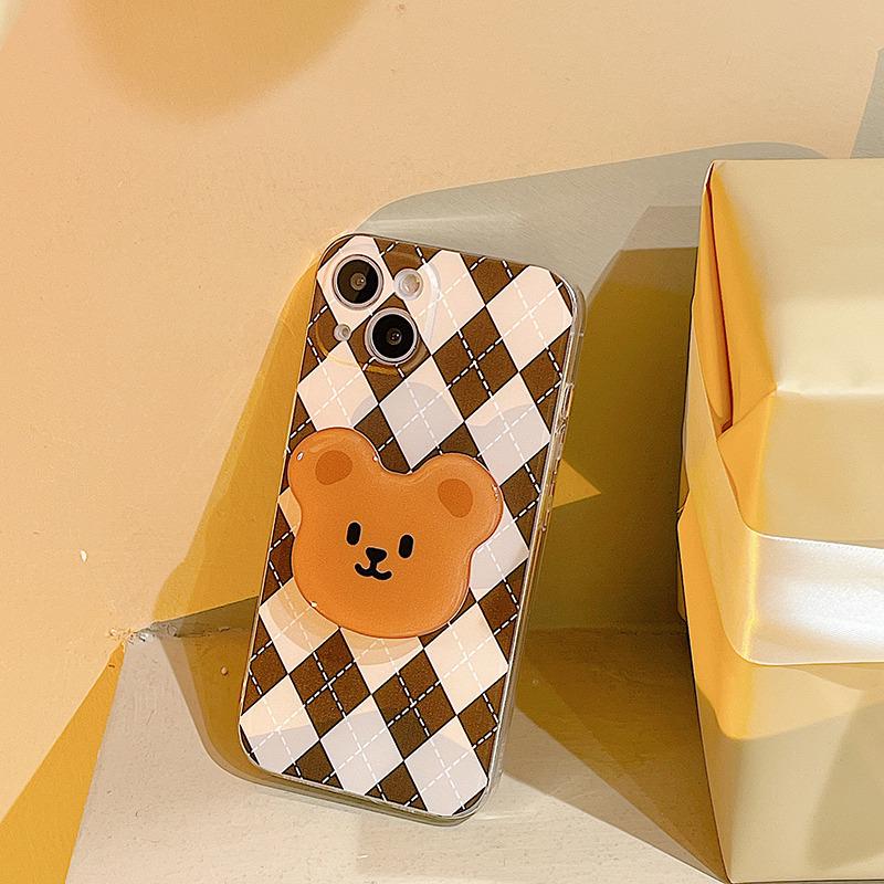 Прозрачный мобильный чехол для OPPO R9/R11/R15/R17 и Reno 3/4/5 с новым стильным держателем для клея