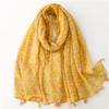 Fashion Print Windproof Tassels Shawls The Four Seasons Beach Towel, Female New Style Warm Bandanna 180 * 85cm Muslim Headscarf,