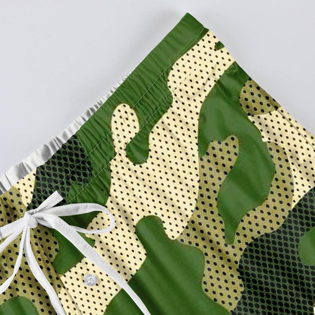 Мужские трикотажные модные повседневные брюки с напечатанным карманом, пижамные брюки