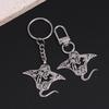 Милая подвеска в виде рыбы манта, морского дьявола, ожерелье, брелок для женщин, мужчин, ювелирное изделие из нержавеющей стали, подарок