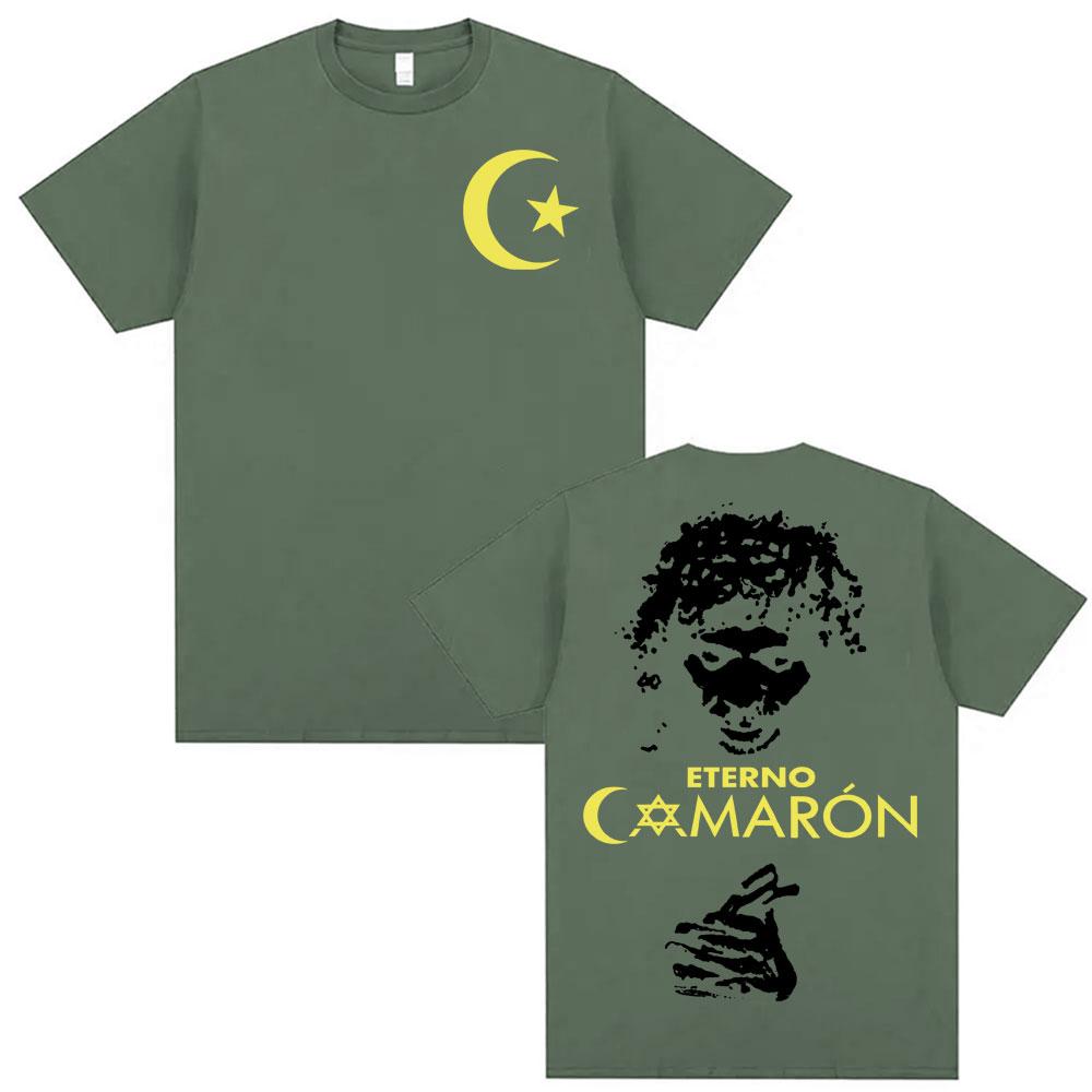 Camaron De La Isla FlaUnisexco Premium Envio T Shirts Unisex Women Vintage Hip Hop Tshirt 100 Cotton Casual Loose T Shirt Streetwear