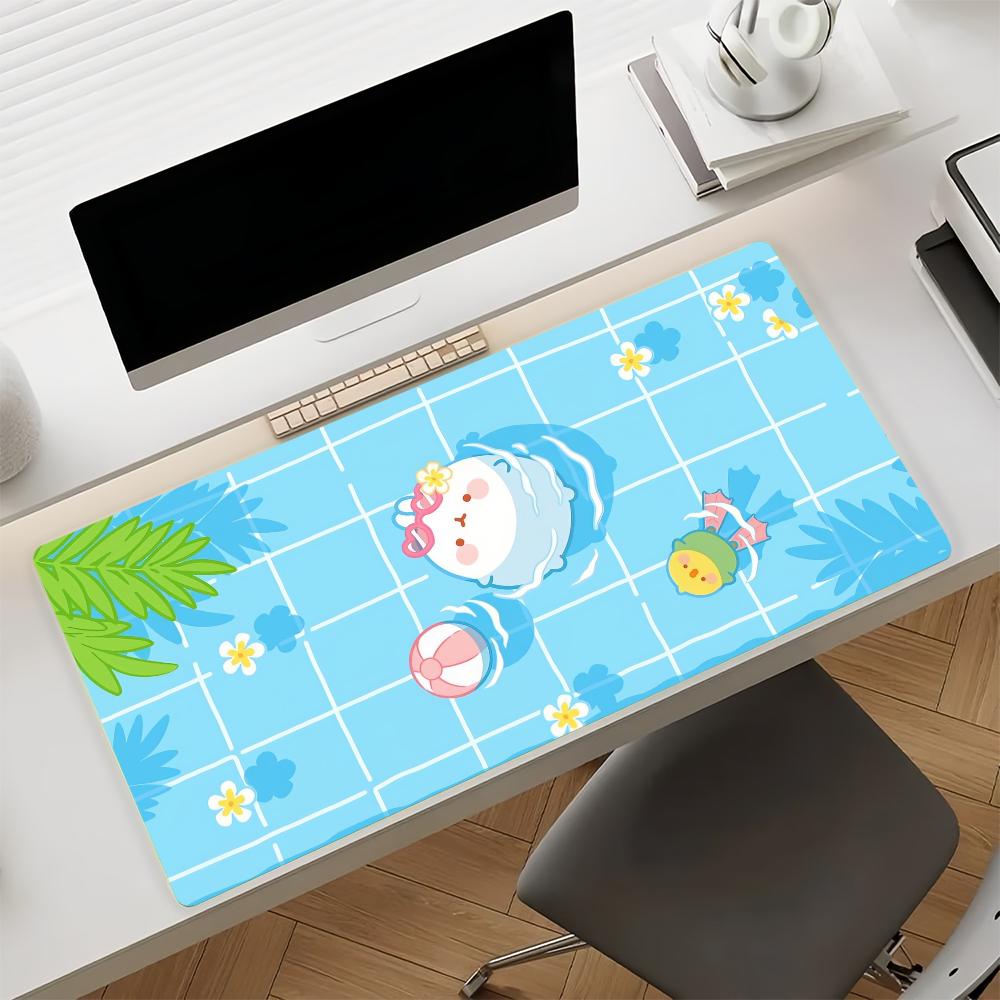 Cartoon Cute MmolangS Mouse Pad Nonslip Rubber Gamer Balance Computer Mat Decoracion Deskmat Laptop Office Large