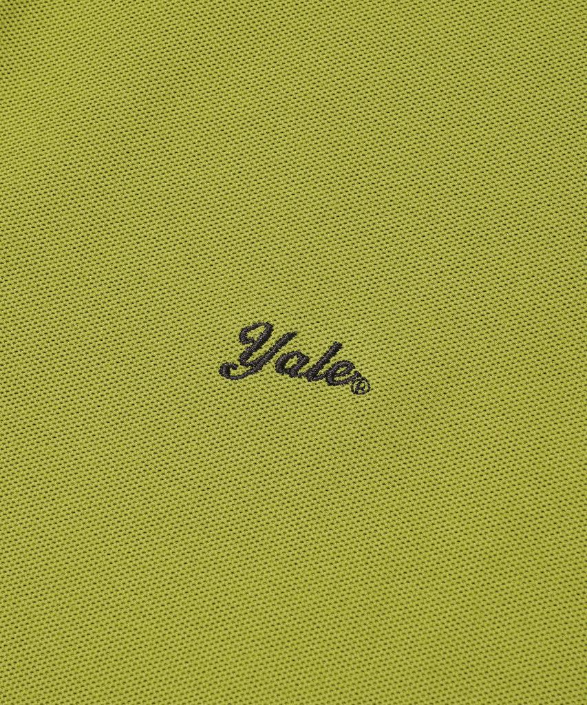 YALE Quick Dry Slit Neck Polo Shirt_Olive