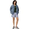 Uniqlo SS26 Полосатые эластичные шорты с боковыми карманами, свободные, удобные, повседневные, женские шорты 483913-68