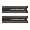 M.2 SSD Graphene Heatsink Precise Thermal Conductivity Rapid Cooling NVMe Copper Graphene Heatsink for Laptop PC 2pcs
