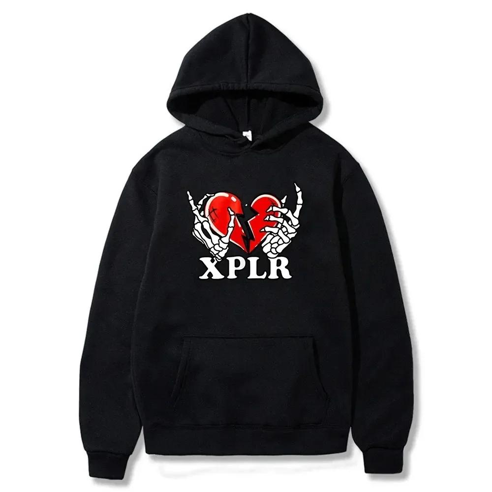 Sudadera con capucha de manga larga para hombre y mujer ropa de moda de otoño e invierno, XPLR,Heartbreak Sam y Colby Merch