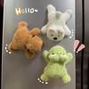 Refrigerator Magnets, Kawaii Furry Doll Fridge Magnets, Cute Decorative Magnets Personalized Fridge Magnet Locker Cabinet