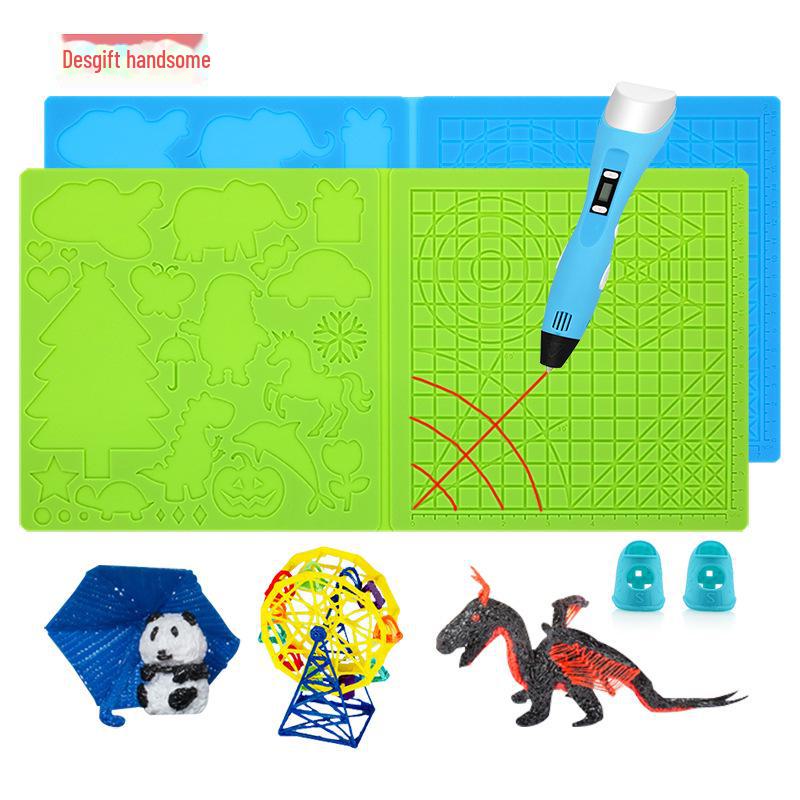 Большой силиконовый 3D-принтер для детей - Рисование, раскрашивание и граффити