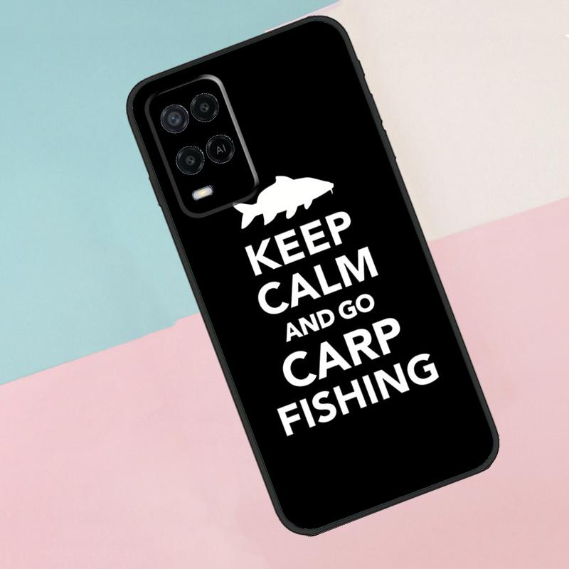 Fish Fishing Carp For Oppo A17 A77 A60 A74 A94 A54 A18 A38 A58 A78 A98 A40 A80 A16 A76 A96 A15 A57S Phone Case