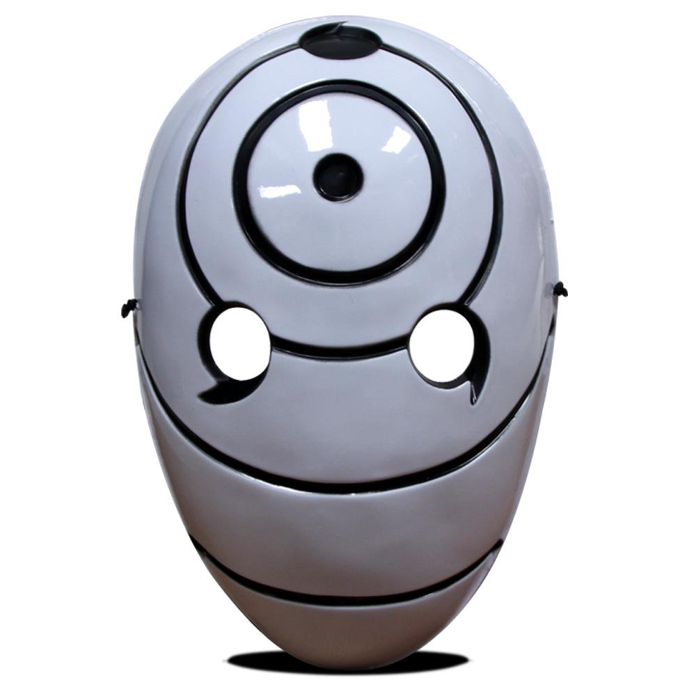 Takedown Alfie Naruto Uchiha White Plastic Anime Mask Dark Children COS Halloween Horror Props